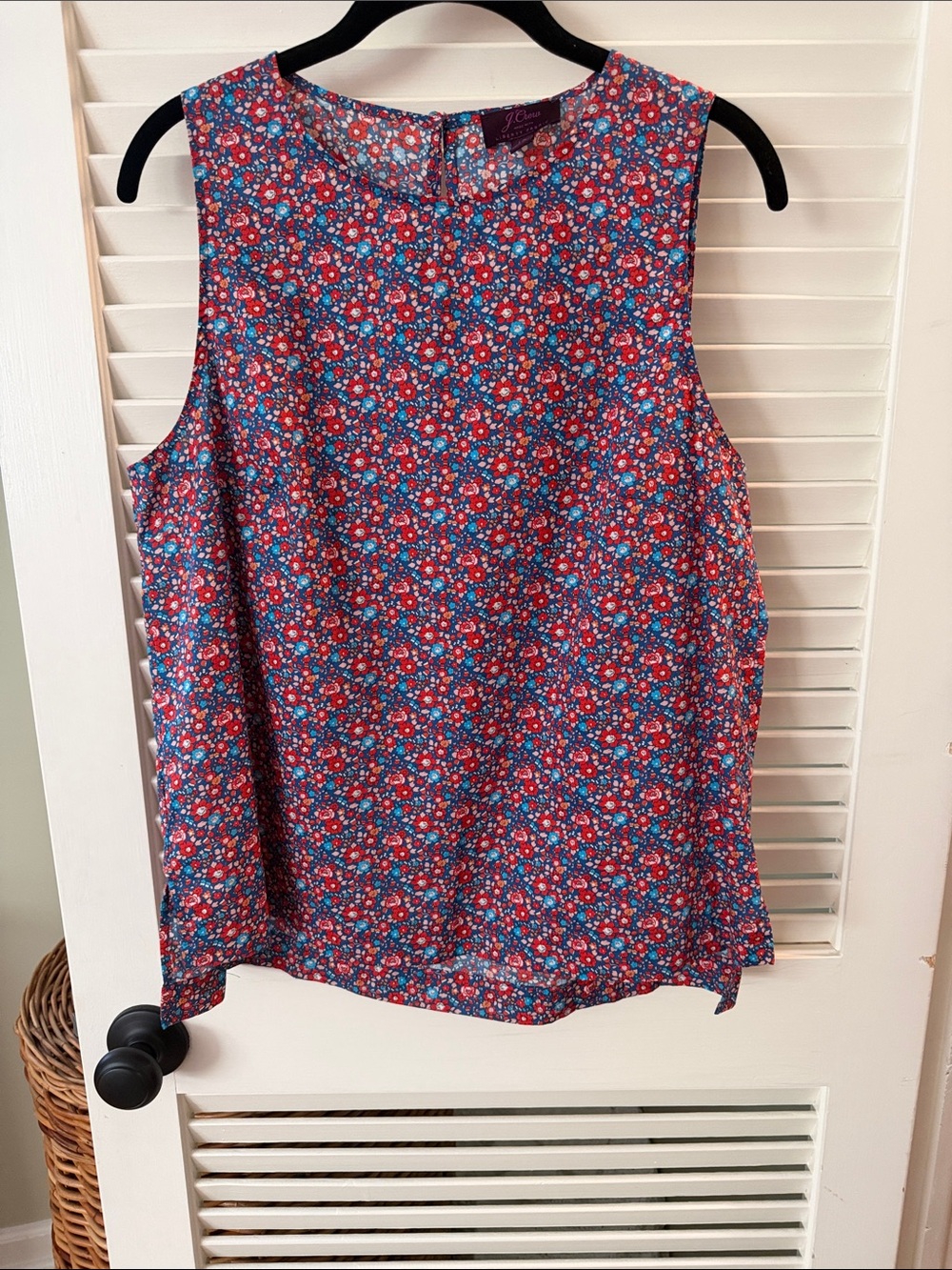 J.Crew Liberty London Ditsy Floral Top